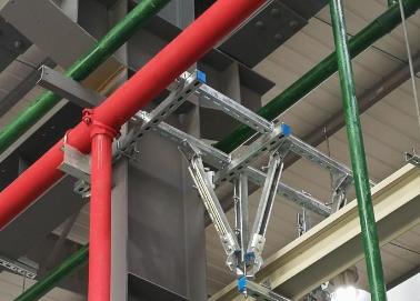 河池市该抗震支架的整体式支吊架结构协调性好